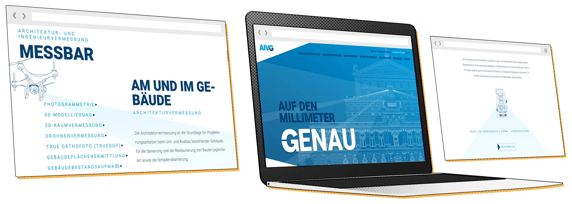 Redesign der AIVG Website made by Feuerpanda Werbeagentur Dresden