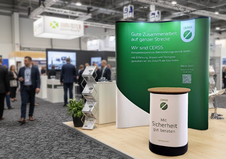 Der neue CERSS Messestand