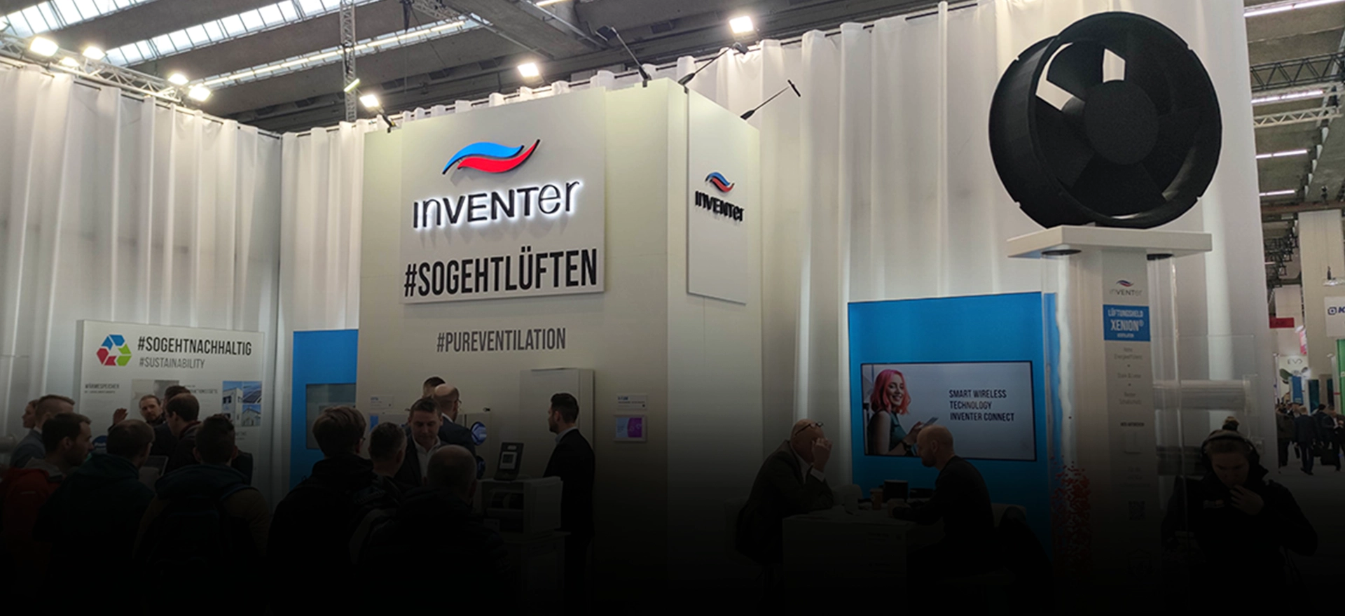 Erstelltes Messekonzept für inVENTer Lüftungshelden