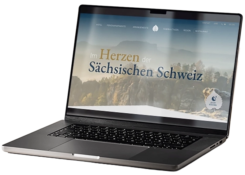 Website des Hotel Lindenhof made by Feuerpanda Werbeagentur Dresden