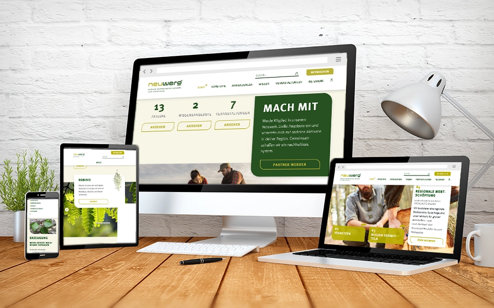 Responsives Seitenlayout