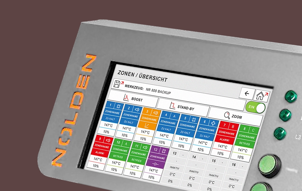 Dashboard für Nolden Regelsysteme