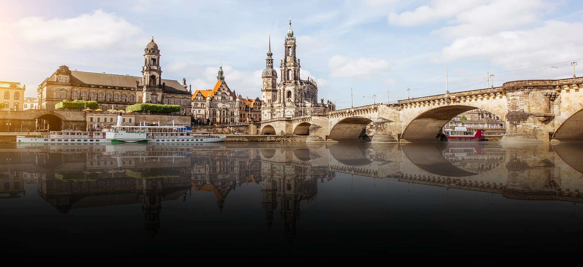 Blick auf dei dresdner Altstadt