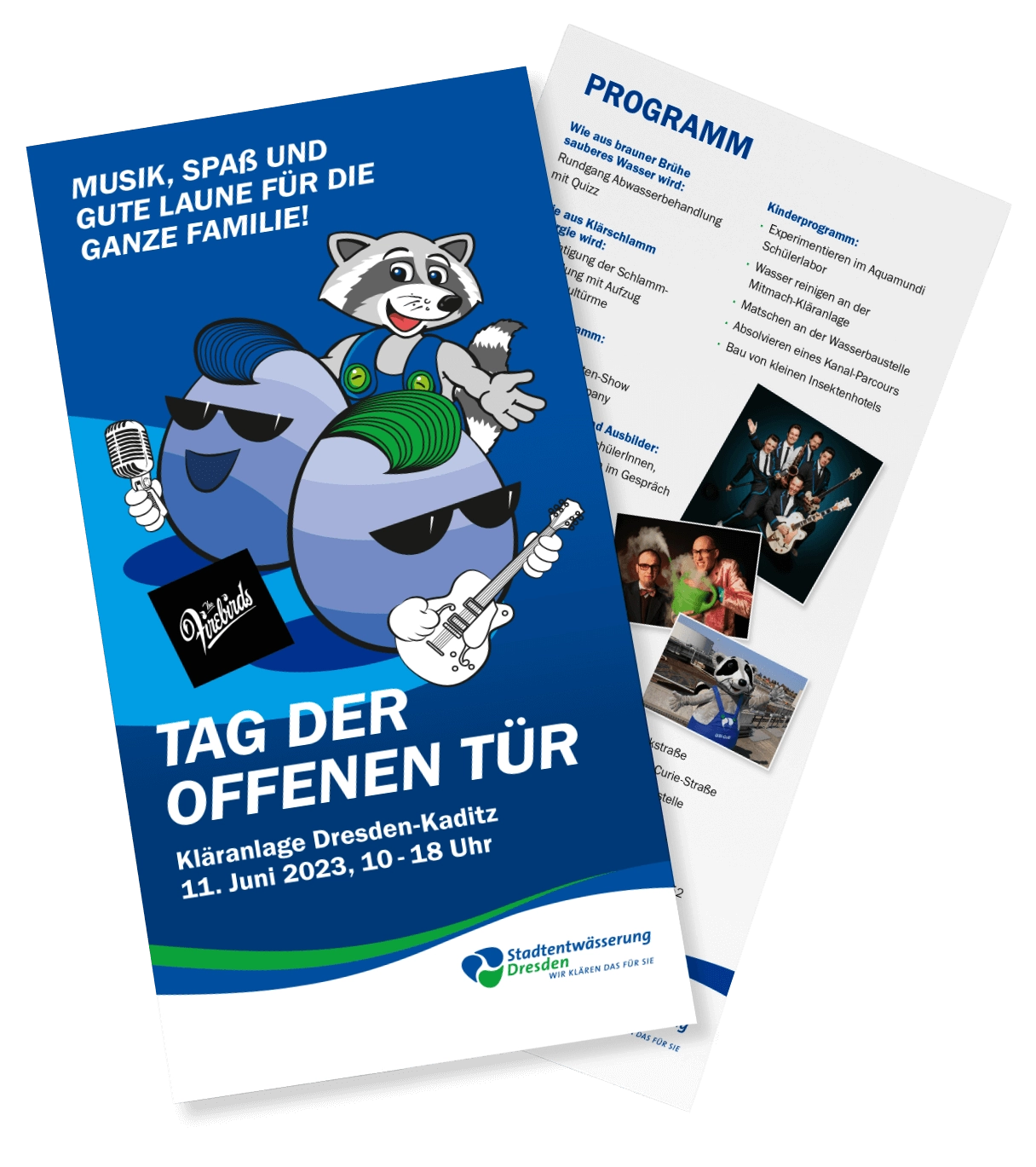 Plakatgestaltung für die Stadtentwaesserung Dresden made by Feuerpanda Werbeagentur Dresden