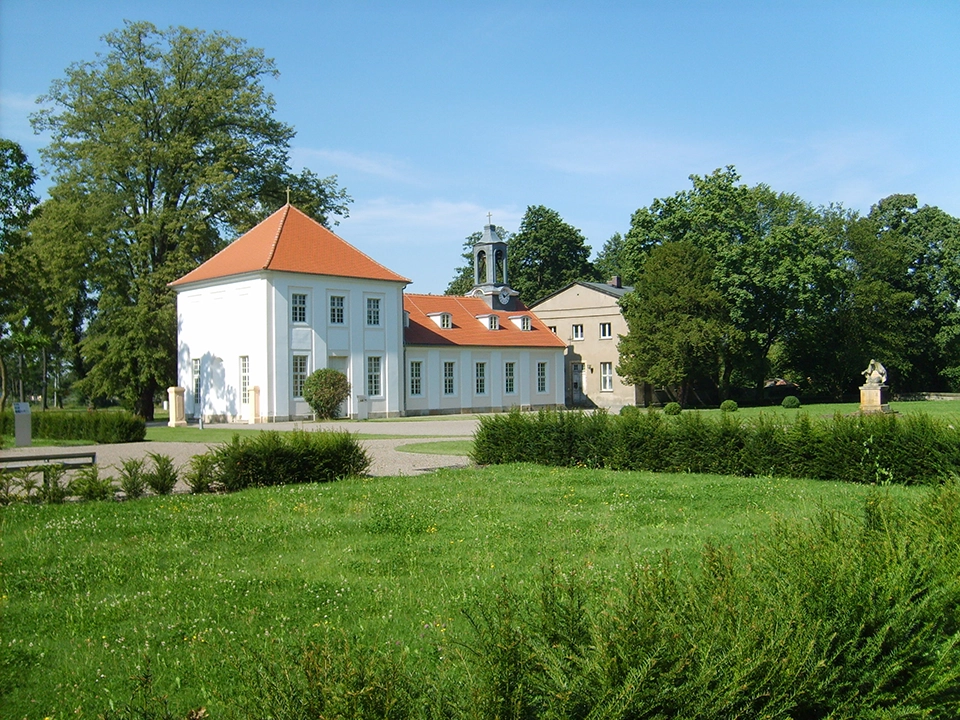 Rathaus Lauchhammer im Schlosspark