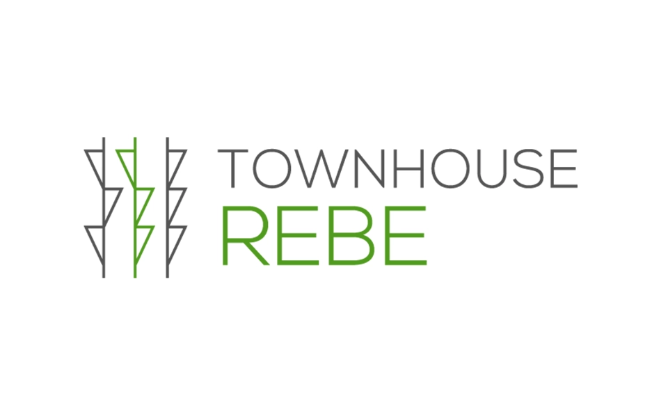 Logodesign des Townhouse Rebe