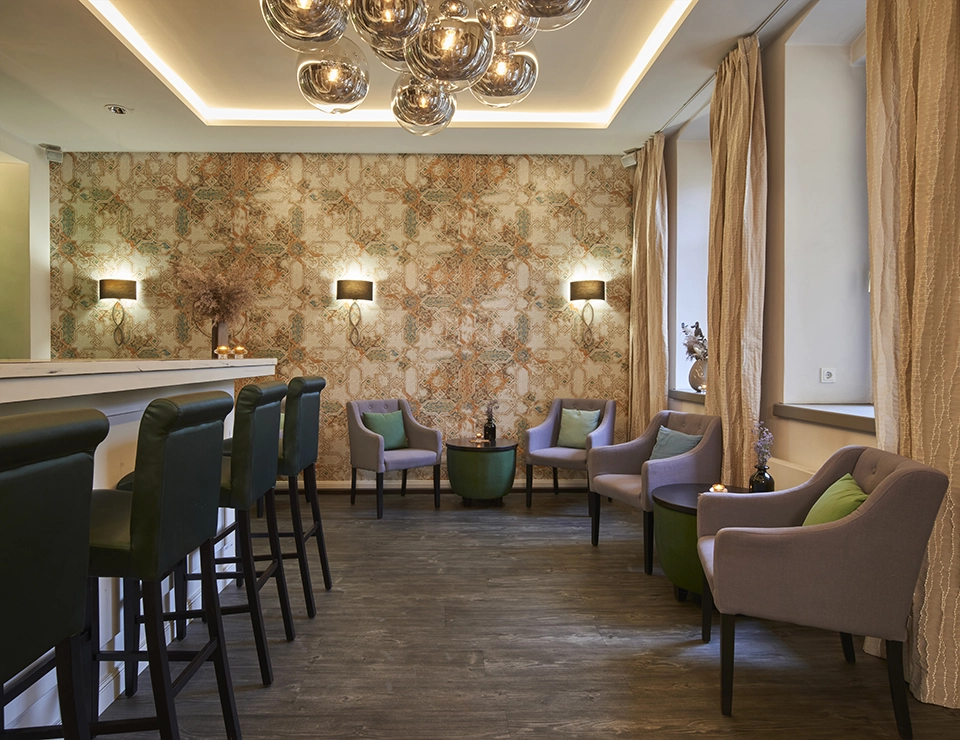 Lobby des Hotels Via Regia in Görlitz